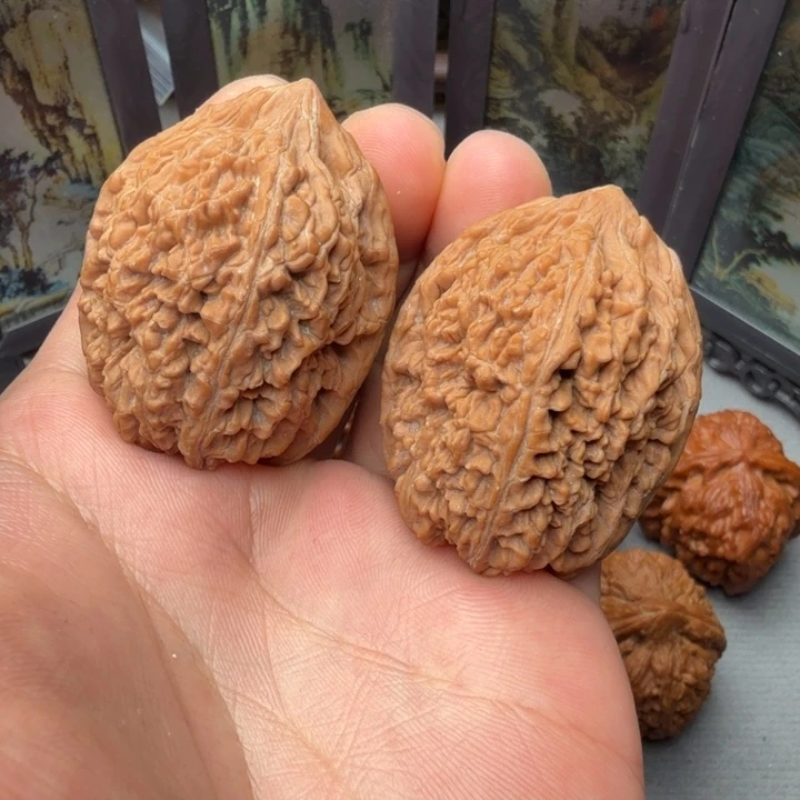 文玩核桃吊坠蒜头37