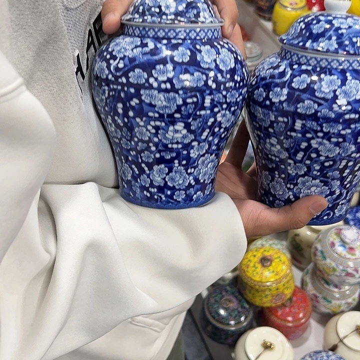 茶叶罐陶瓷家用储物罐瑕疵福利品介意勿拍