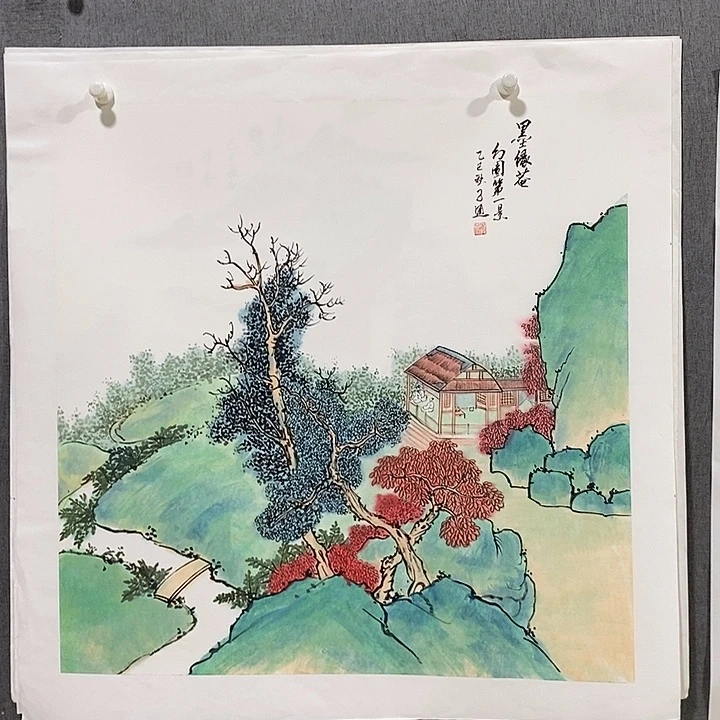 国画手写手绘作品160