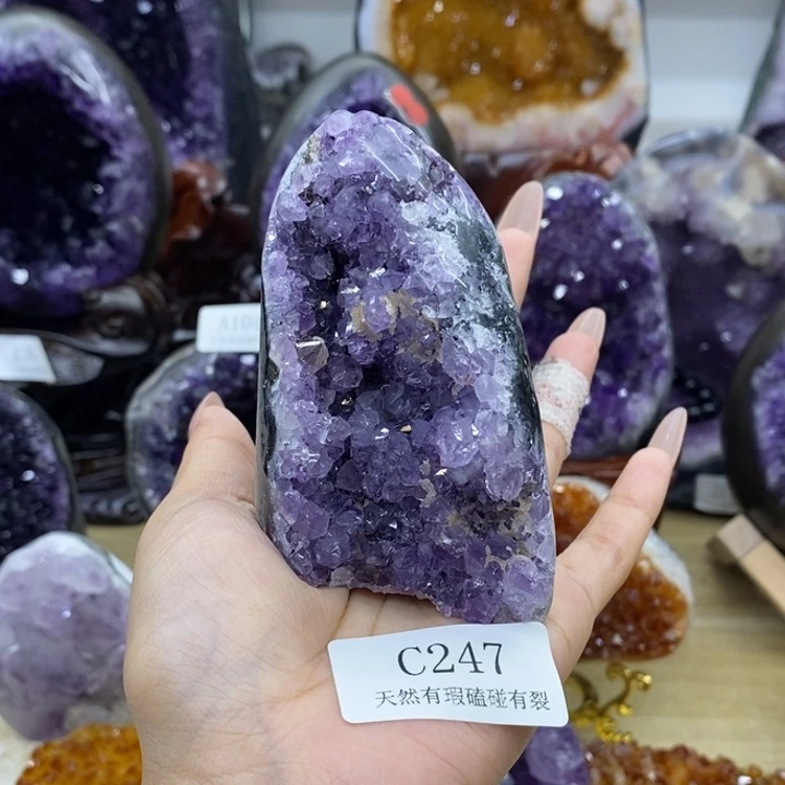 未镶嵌大型摆件（非配饰）紫晶