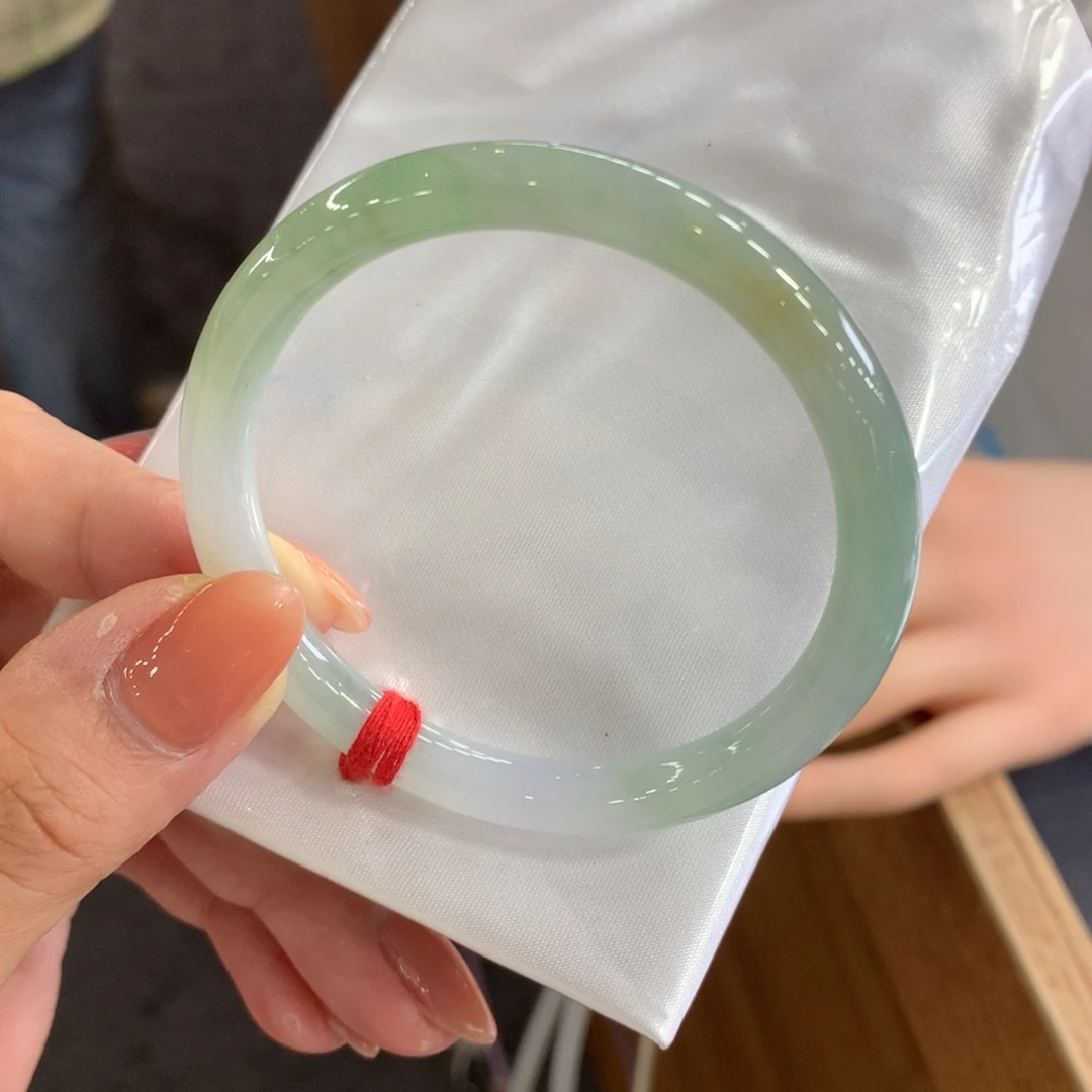 翡翠未镶嵌手镯天然Ａ货翡翠54