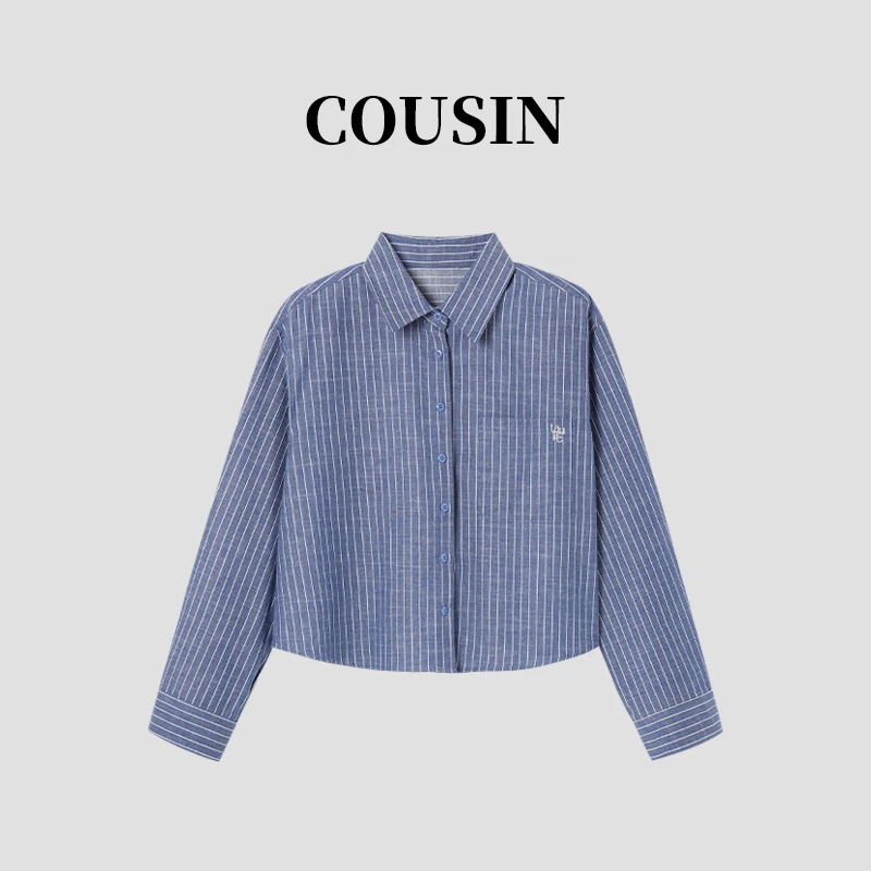 长袖衬衫女新款轻奢高级感上衣洋气时髦 2044