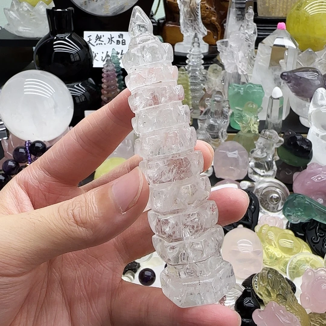 未镶嵌车挂水晶摆件