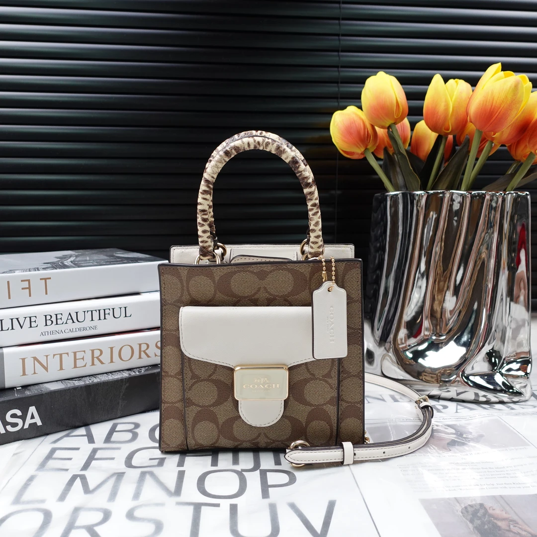 95新 COACH/蔻驰 单肩包/T10224801