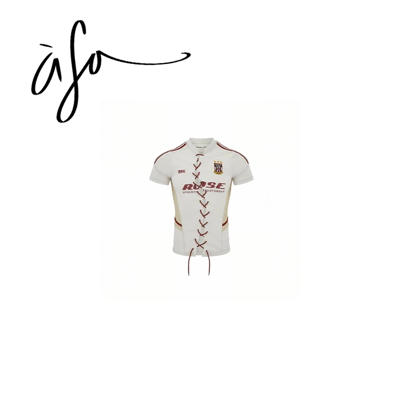 ASA-【绑带球衣短袖T恤】