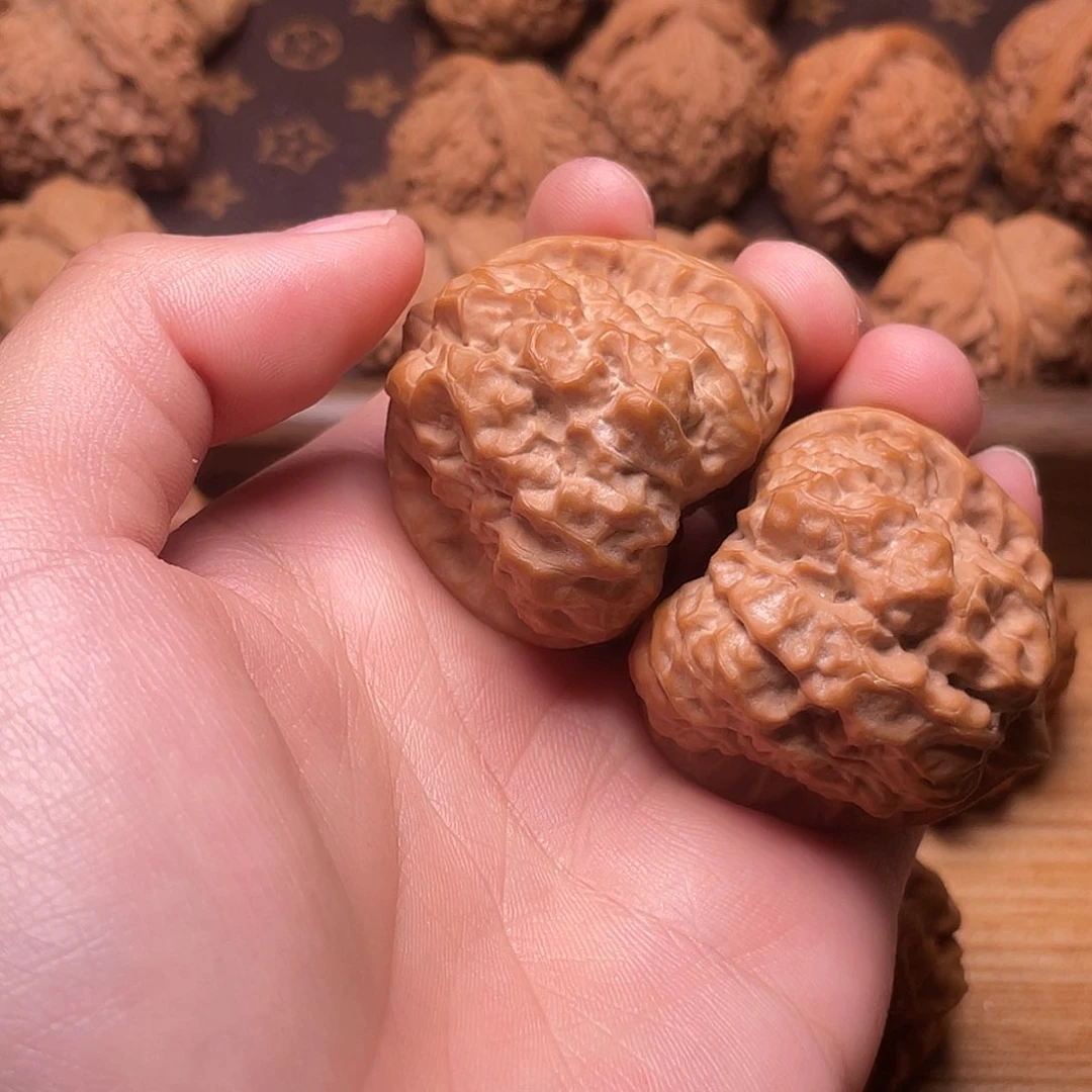 文玩核桃把件?****户三角蛙40（6）