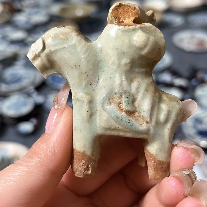 瓷片瓷片茶托喝茶非常不错