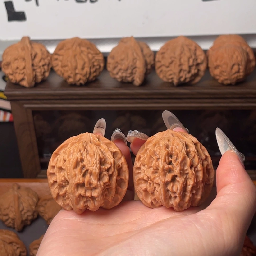 把件文玩核桃苹果园41mm