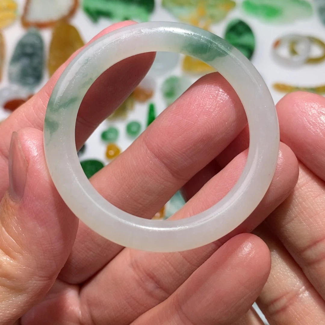 样***妈定制翡翠未镶嵌吊坠