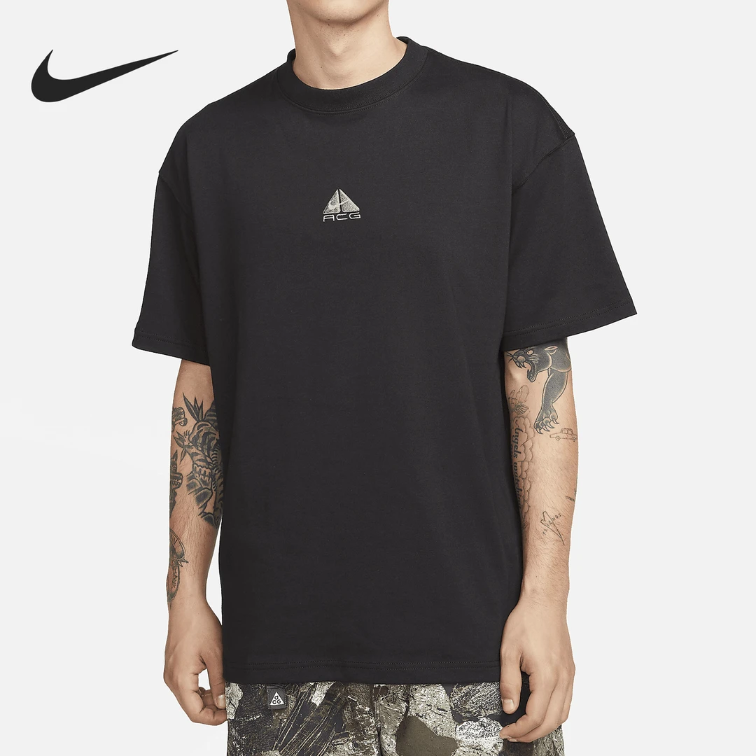 Nike/耐克正品ACG男子透气刺绣户外运动短袖T恤DQ1816-011