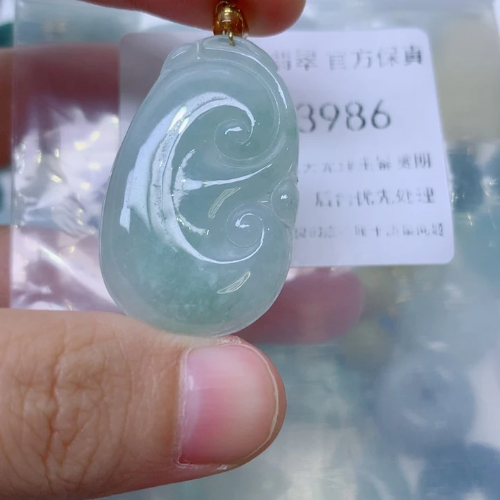 颈饰未镶嵌翡翠翡翠