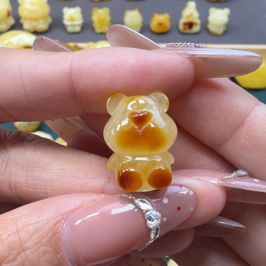 琥珀未镶嵌裸石蜜蜡