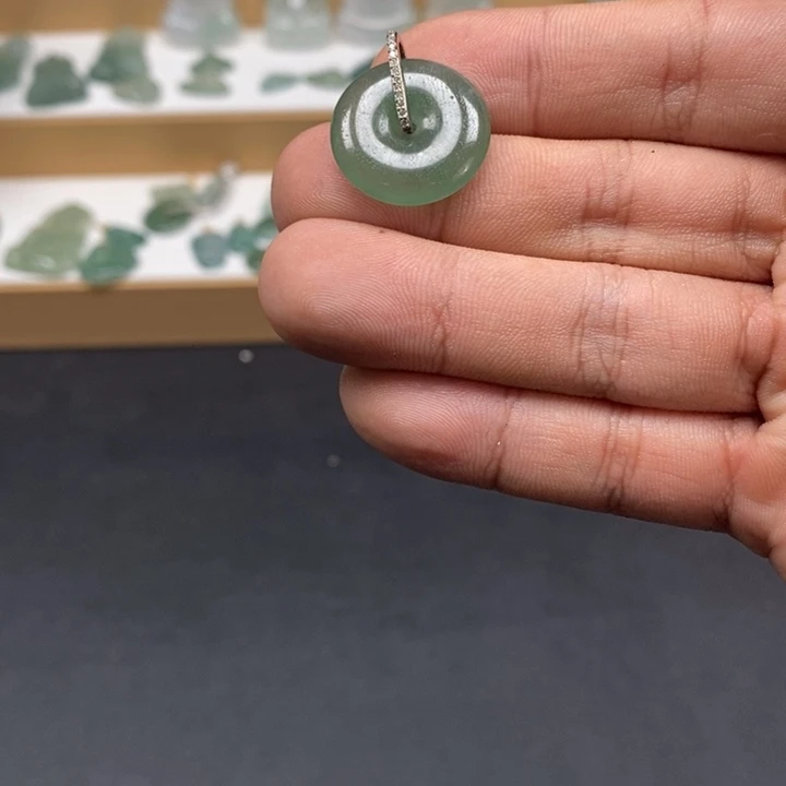 翡翠未镶嵌手链天然a货翡翠27