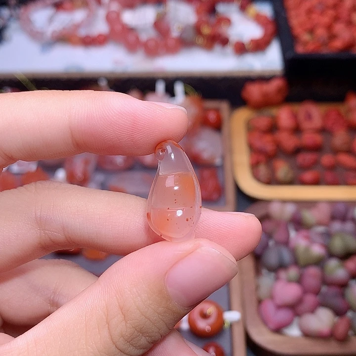 未镶嵌南红南红玛瑙福豆