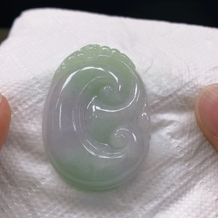 翡翠未镶嵌挂件翡翠