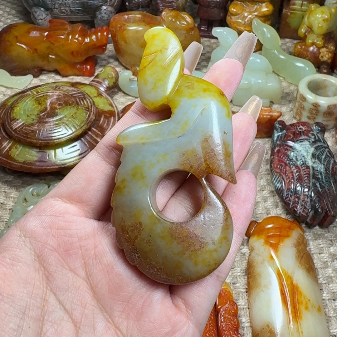 白玉菩提吊坠挂件