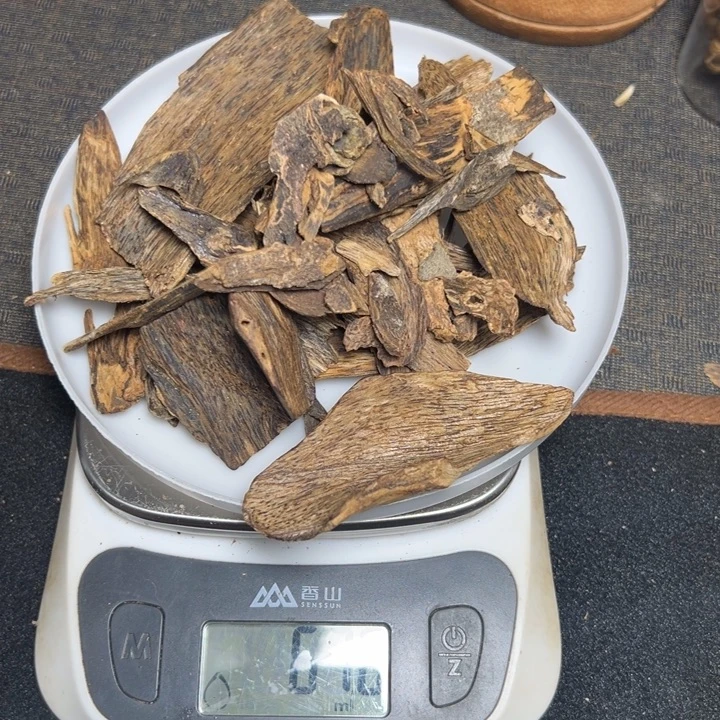 明***见木海南虎斑棋67.6克