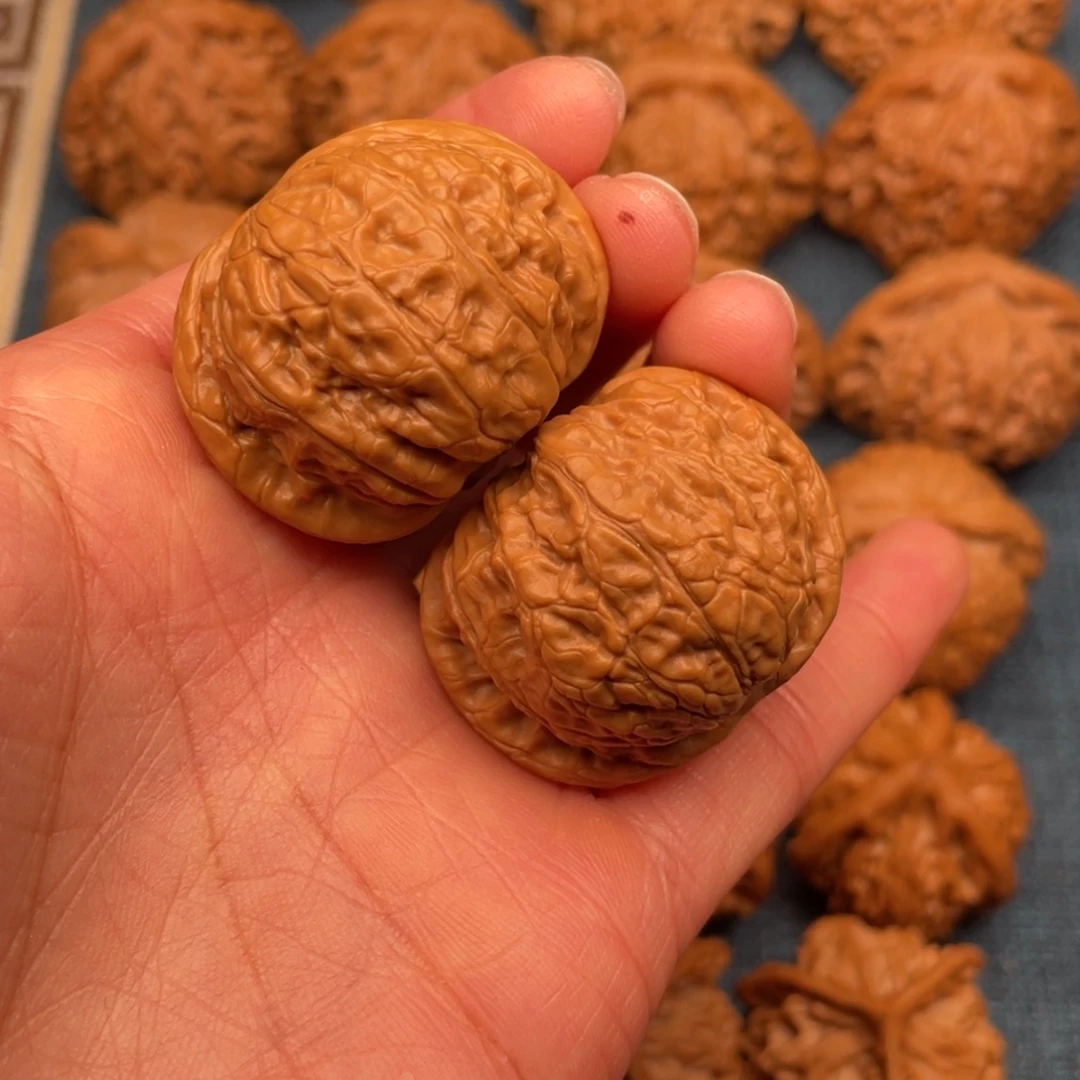 风***漫文玩核桃把件37全品乾隆磨