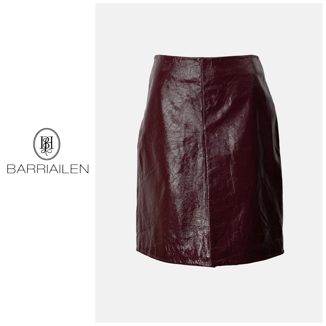 BARRIAILEN | 时尚休闲皮半裙-2408310