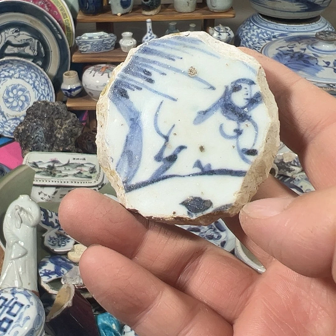 陶摆件瓷片标本，全场包邮