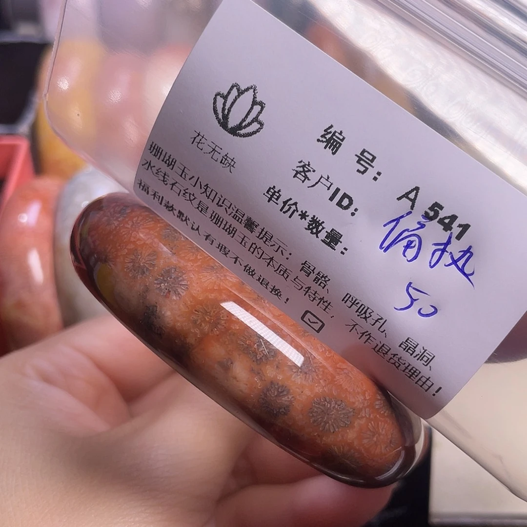 玮***硅化玉未镶嵌手镯