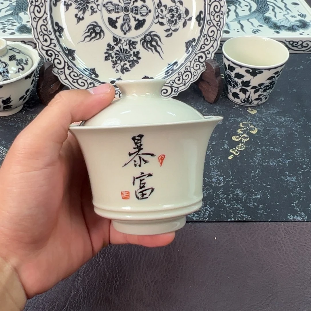 陶景德镇手工手绘陶瓷