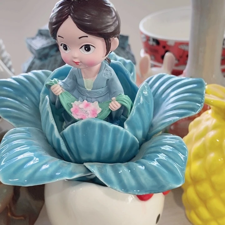 瓷片陶瓷树脂家居摆件