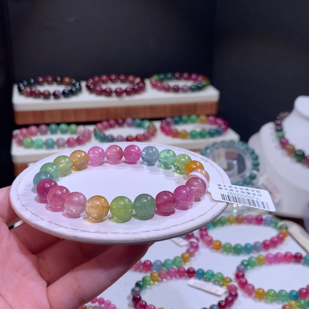 未镶嵌手链碧玺碧玺