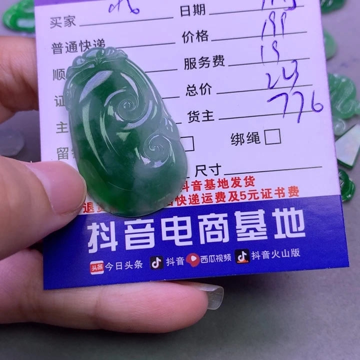 颈饰未镶嵌翡翠北****术