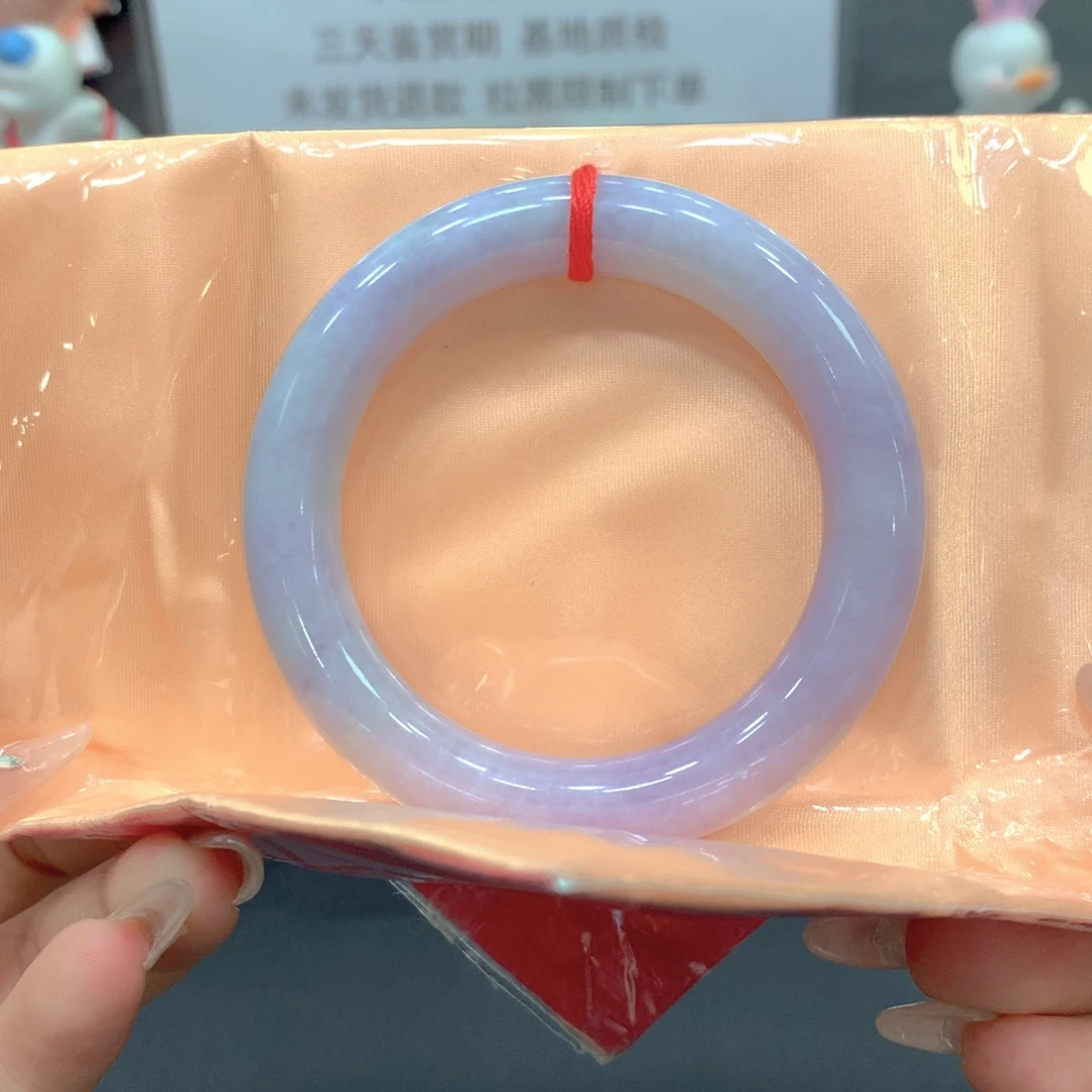 翡翠未镶嵌手镯53圆