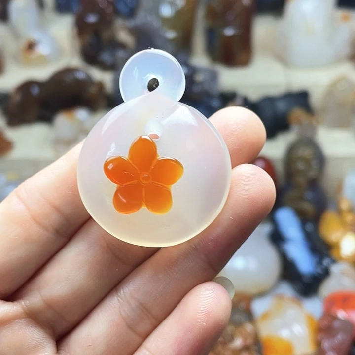 玛瑙/玉髓饰品未镶嵌