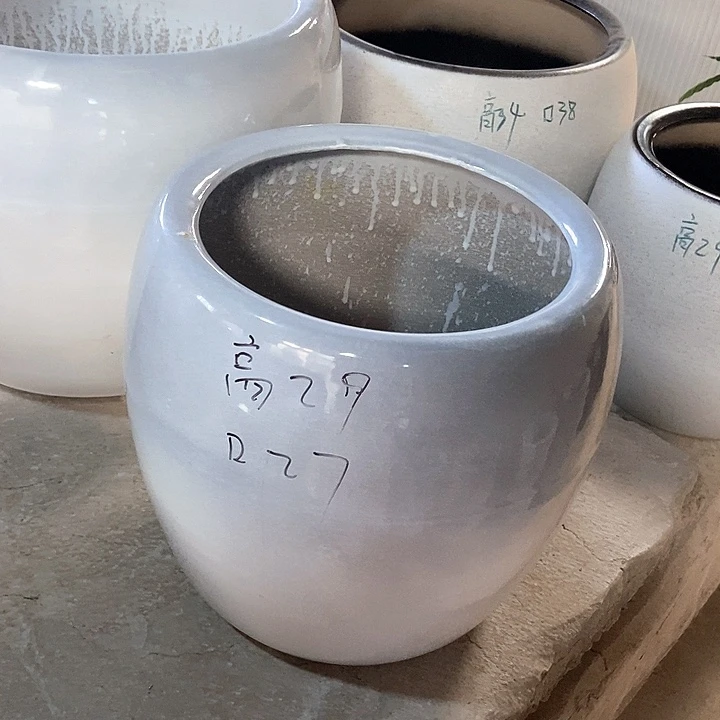 高温烧制两套圆盆