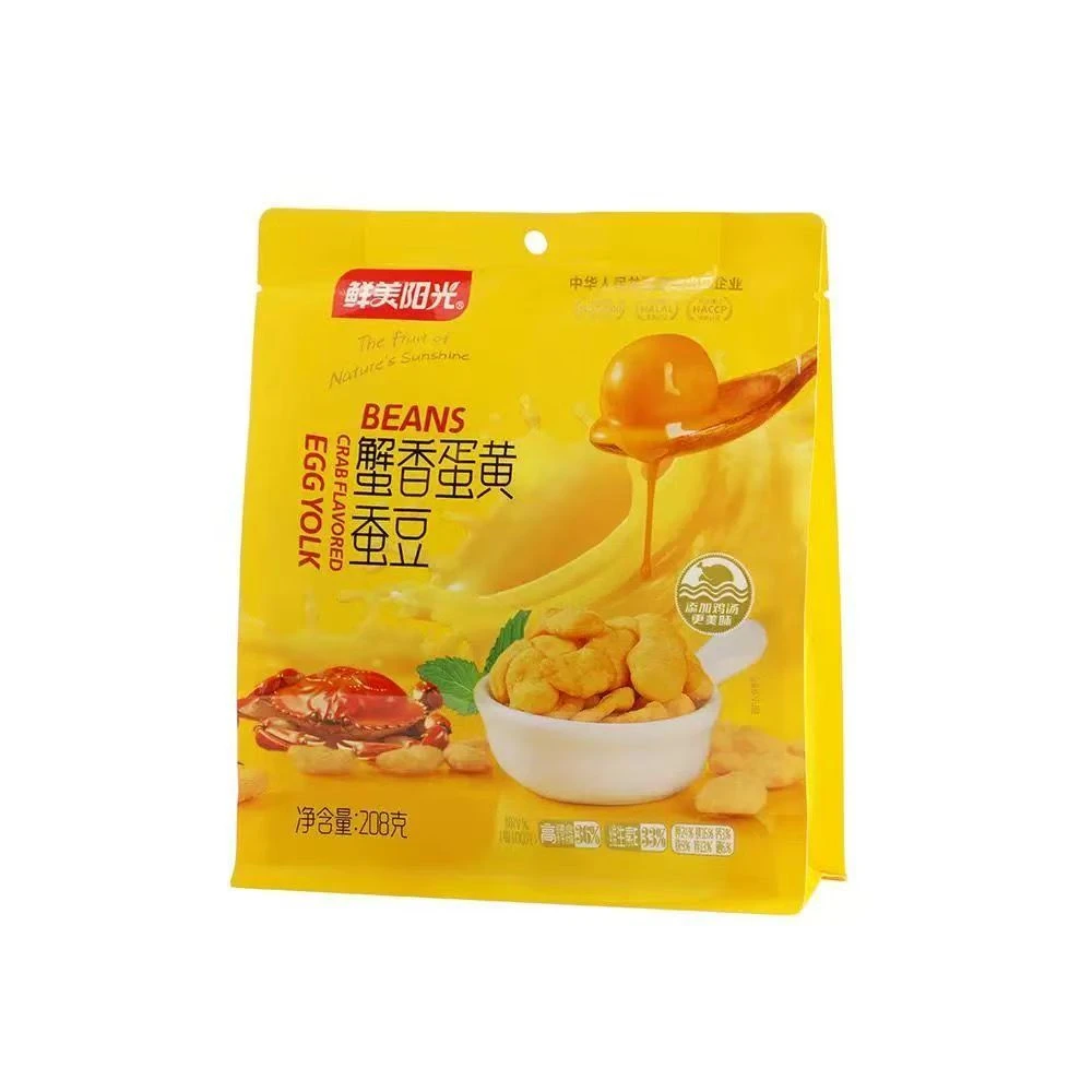 鲜美阳光蟹香蛋黄蚕豆208g2025/11/9到期