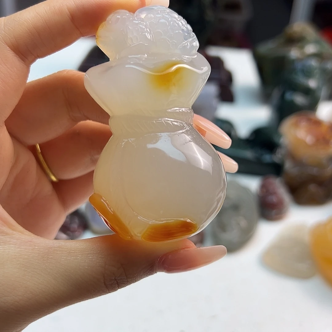 玛瑙/玉髓未镶嵌颈饰