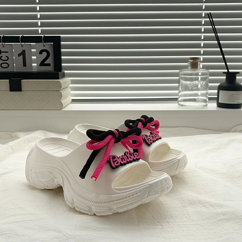 超火厚底包头半拖鞋女春外穿高级感2025新款欧货气质一脚蹬懒人鞋