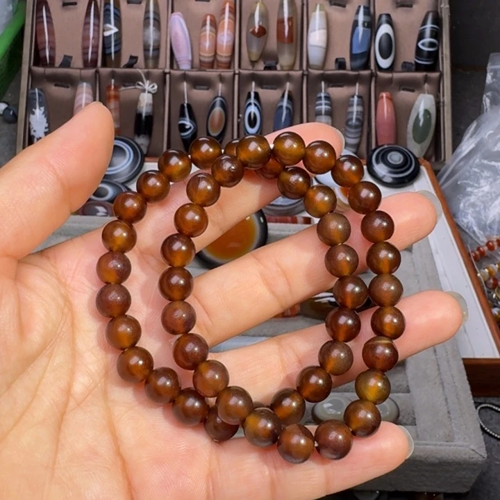 燕***堂玛瑙/玉髓颈饰未镶嵌