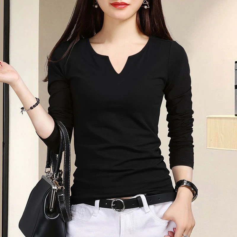 YLTYV领长袖内搭衣女2025秋冬新款内搭莫代尔1201女美学短袖百搭
