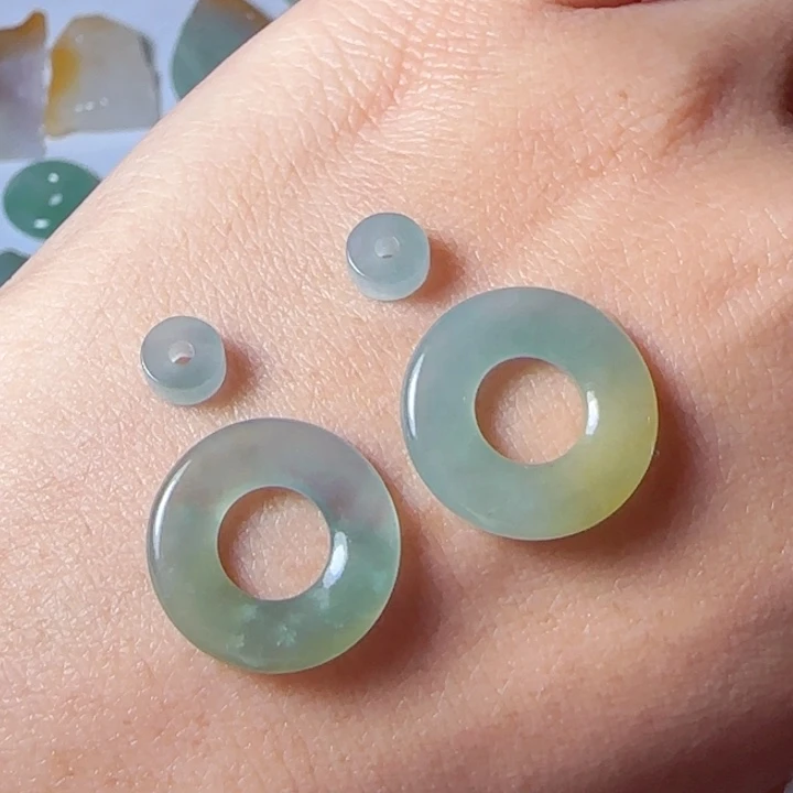 定制翡翠未镶嵌甜甜圈