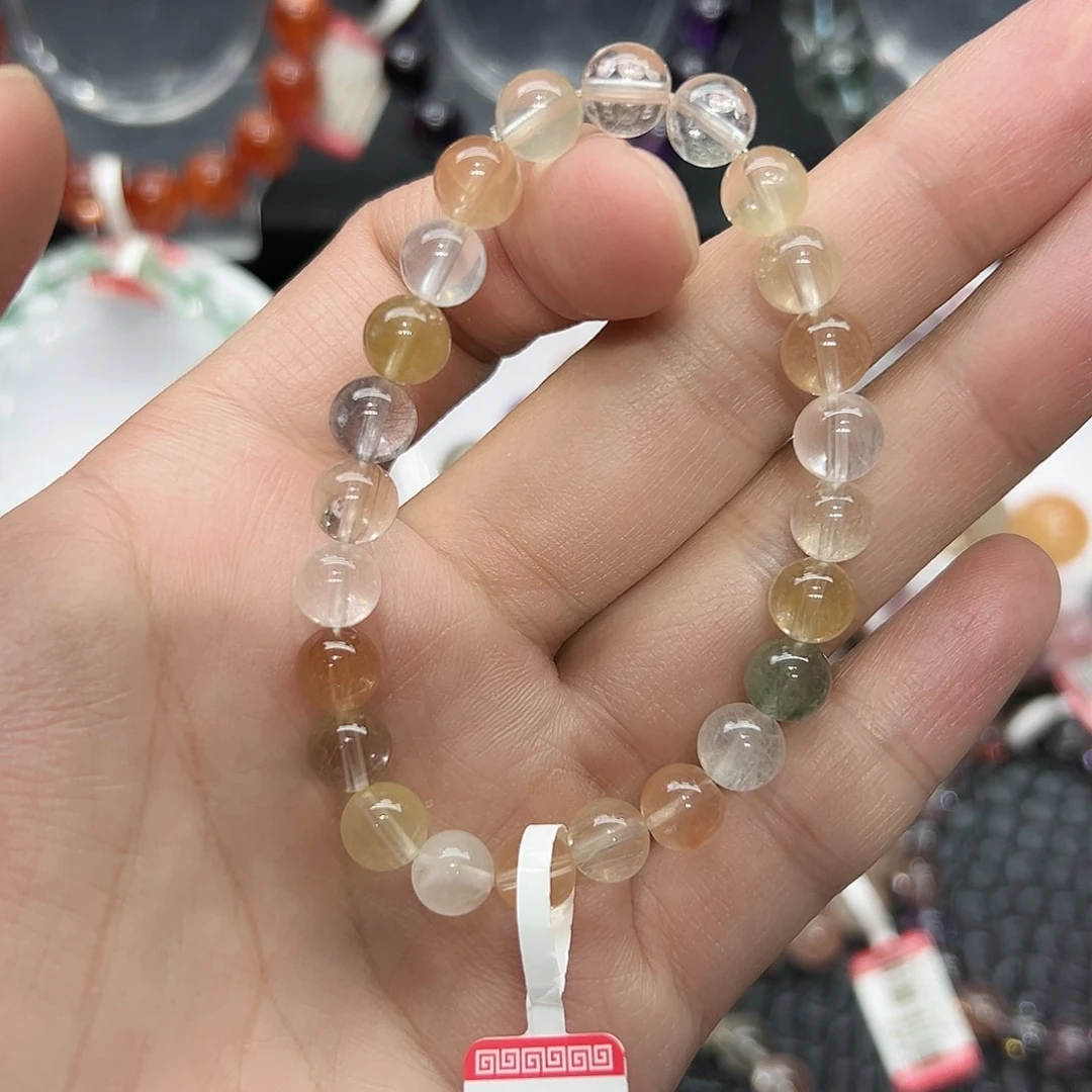 未镶嵌手链水晶好看