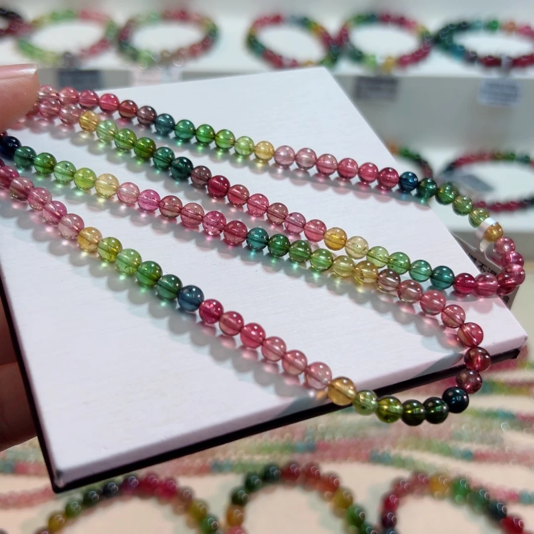 未镶嵌手链碧玺碧玺