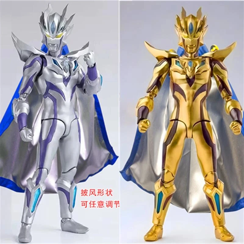 新奥特曼黄金无线赛罗披风版手办关节可动礼物男孩玩具模型摆件