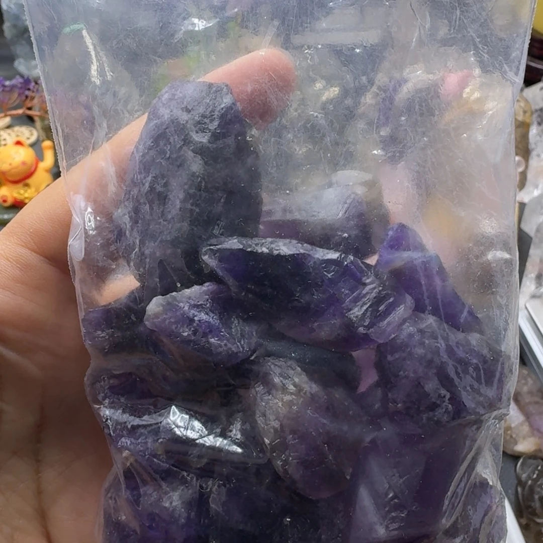 紫晶原石三白克左右