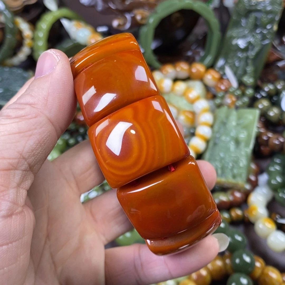 透闪石质玉未镶嵌手链