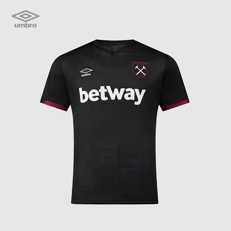 Umbro/茵宝西汉姆联客场球衣短袖运动训练速干透气U2124310211