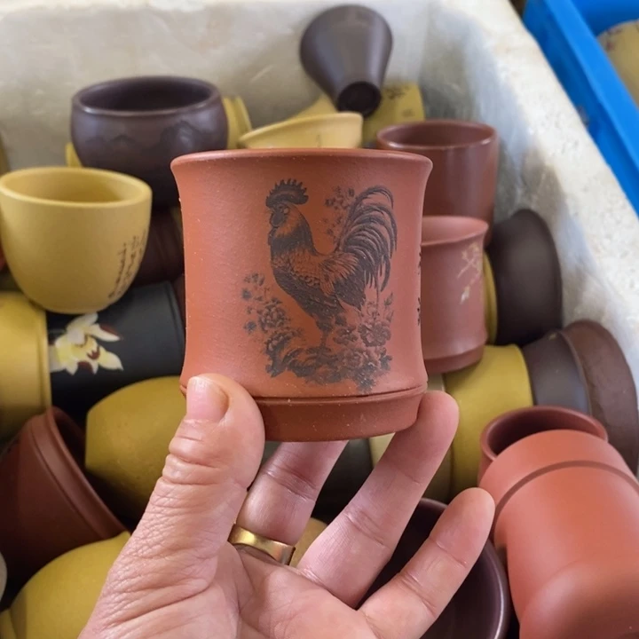 紫砂茶杯紫砂主人杯