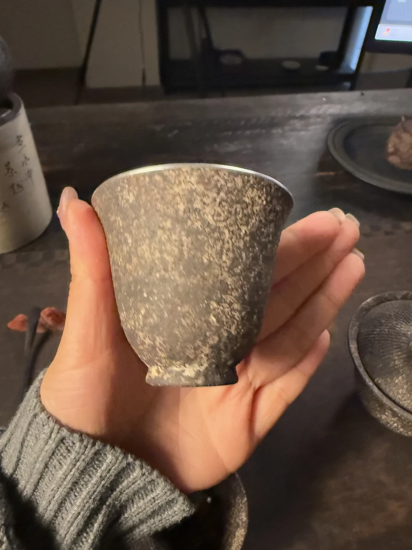 松风舍 赤贫系列主人杯 包银口