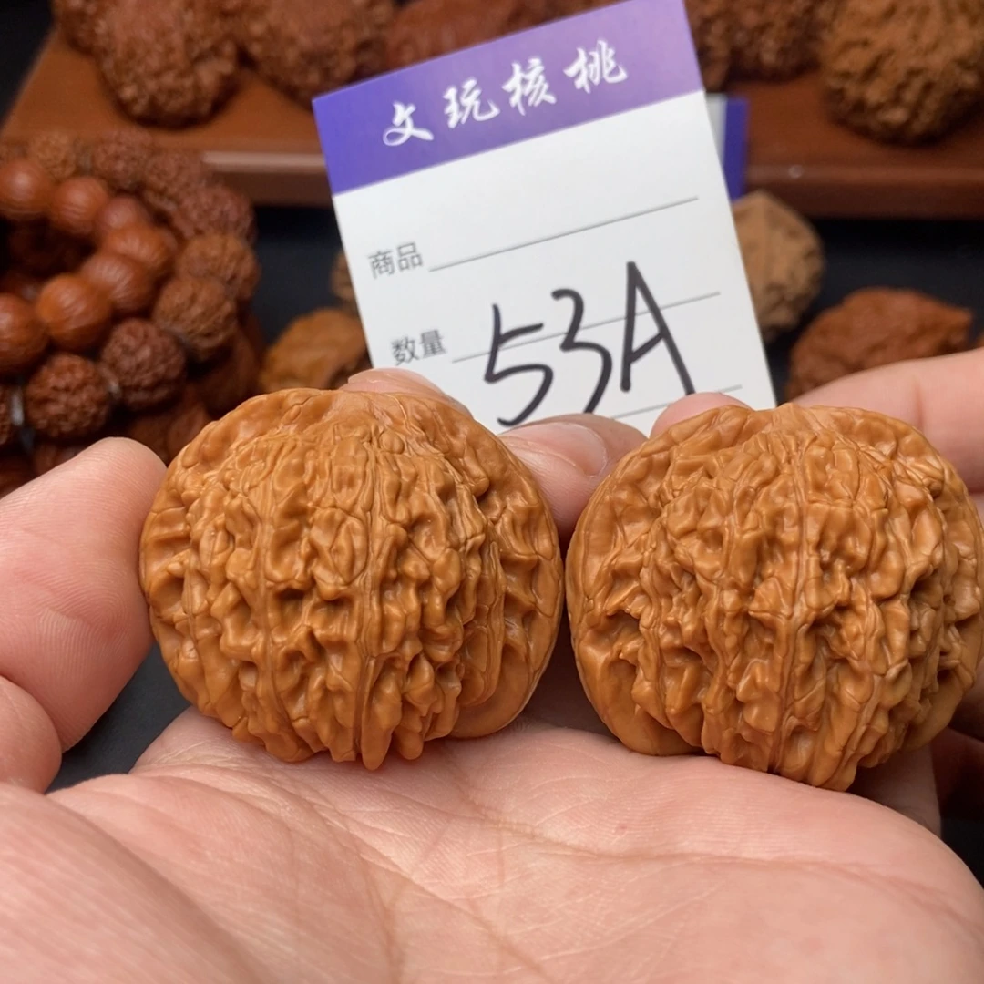 文玩核桃吊坠45四座楼