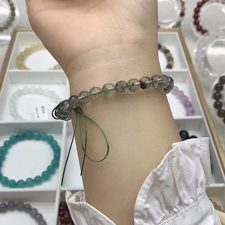 水晶手链未镶嵌绿幽灵