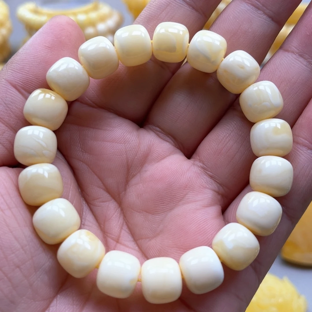 琥珀手链未镶嵌手串