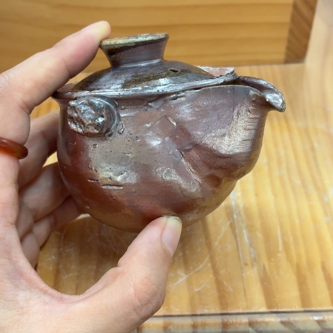 陶园柴烧精品好货G56泥纹